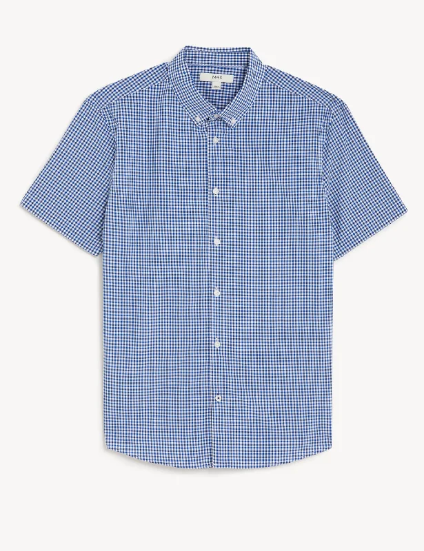 Final Clearance Pure Cotton Gingham Shirt