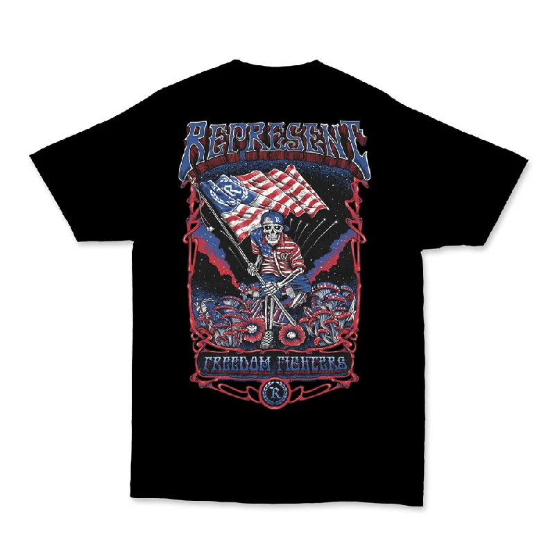 Weekend Offers That Amaze Psychadelic Freedom Fighters Heavyweight Tee [BLACK]