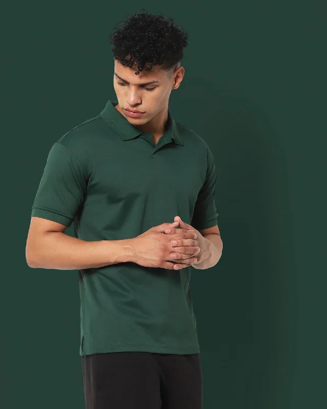Don't Wait Swift Dry Polo : Emerald Green