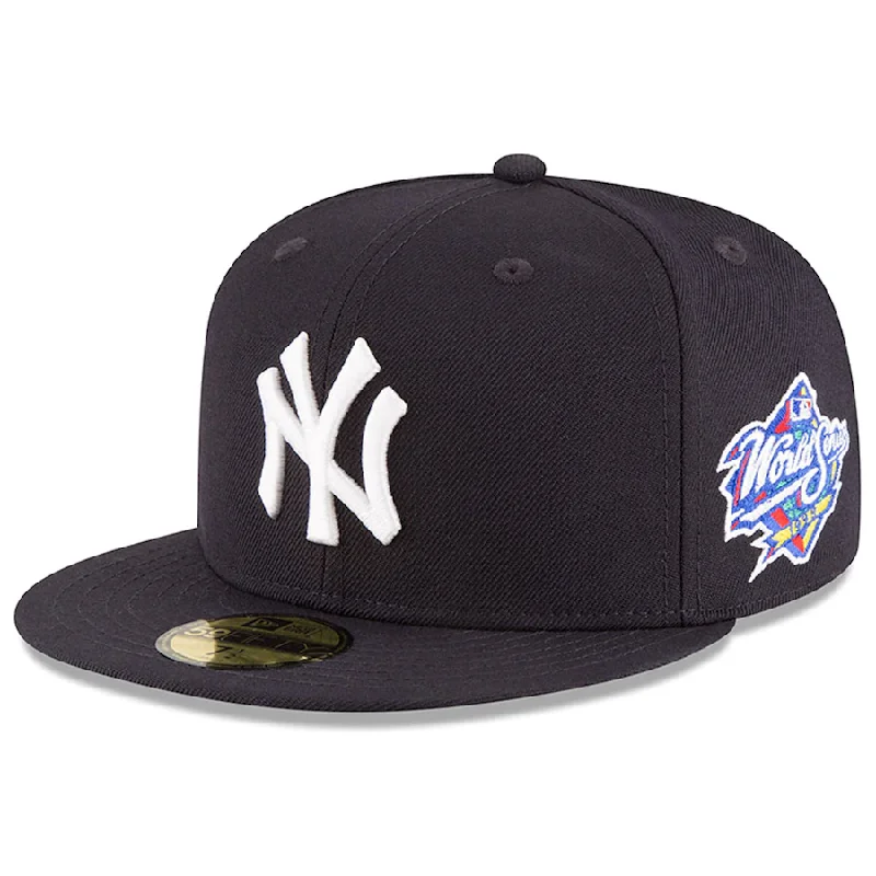 Quick Deals New York Yankees New Era Navy 1998 World Series Wool 59FIFTY Fitted Hat