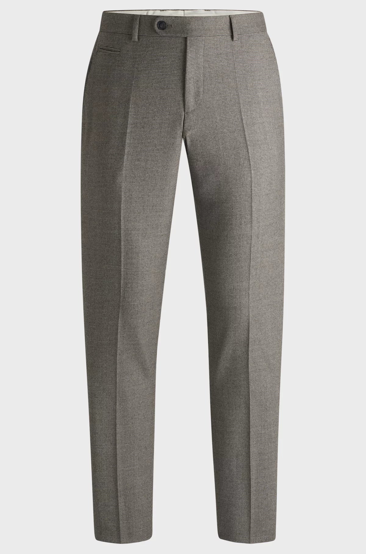 Weekend Shopping Bliss H-Genius Slim-Fit Trousers in Micro-Patterned Stretch Wool 50527969