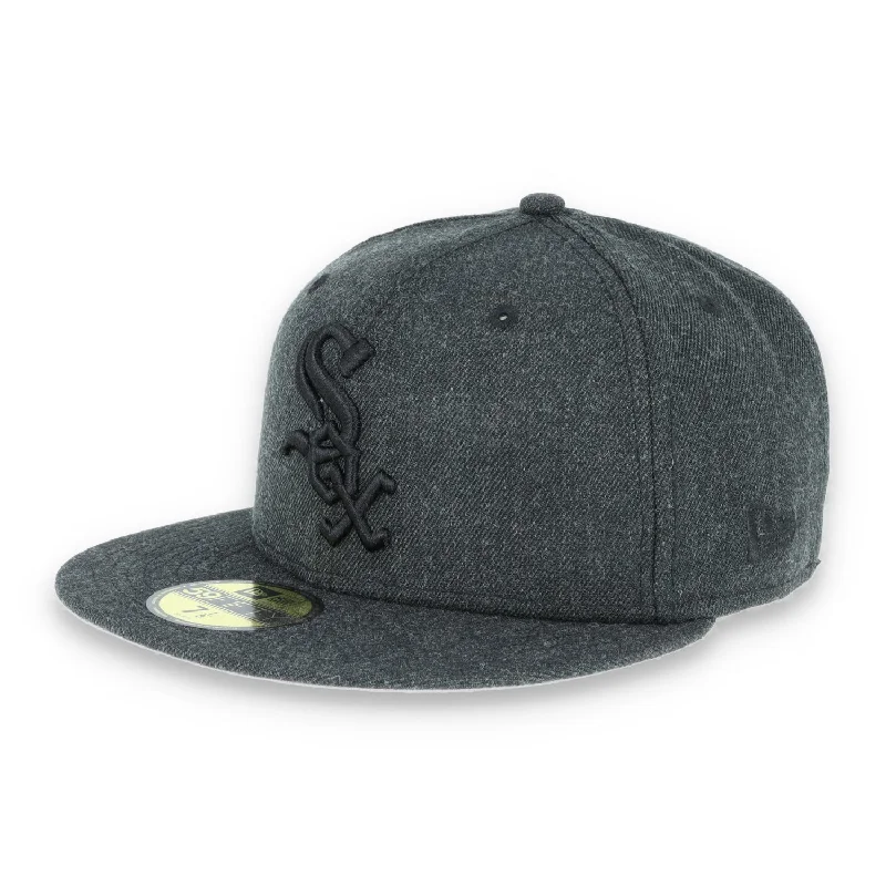 Shop and Save CHICAGO WHITE SOX NEW ERA 59FIFTY FITTED MLB League Basic-HEATHER DARK GREY Shop and Save CHICAGO WHITE SOX NEW ERA 59FIFTY FITTED MLB League Basic-HEATHER DARK GREY