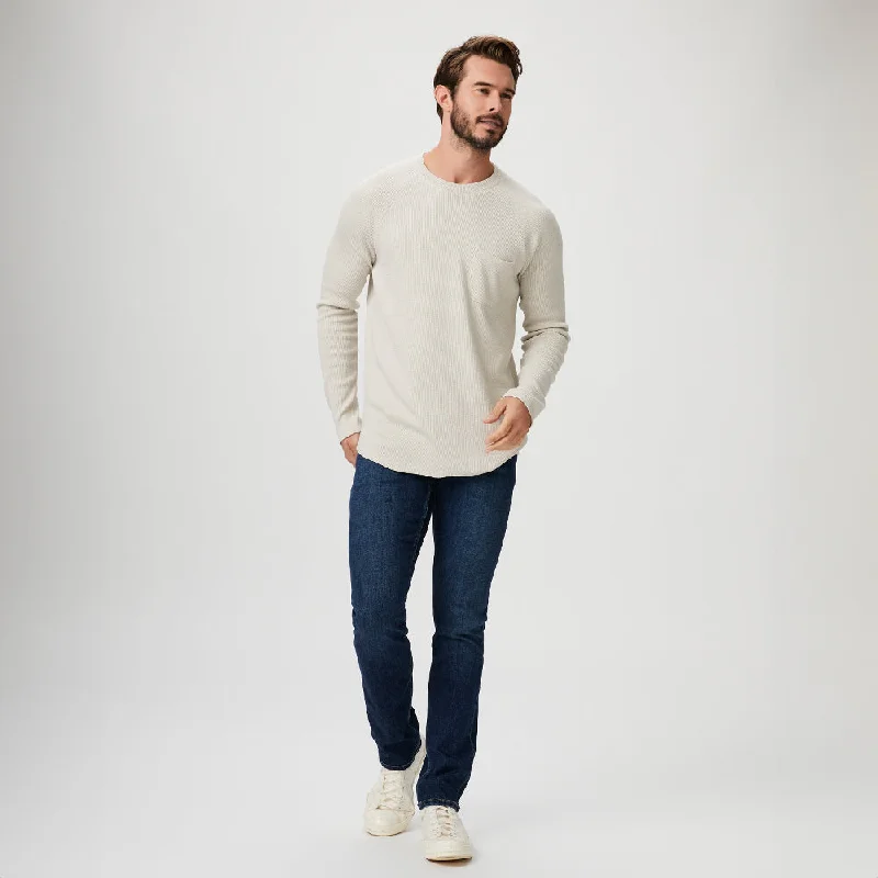 Shop Now Dark Indigo Alvarez Transcend Vintage Lennox Slim Fit Jeans - PAIGE