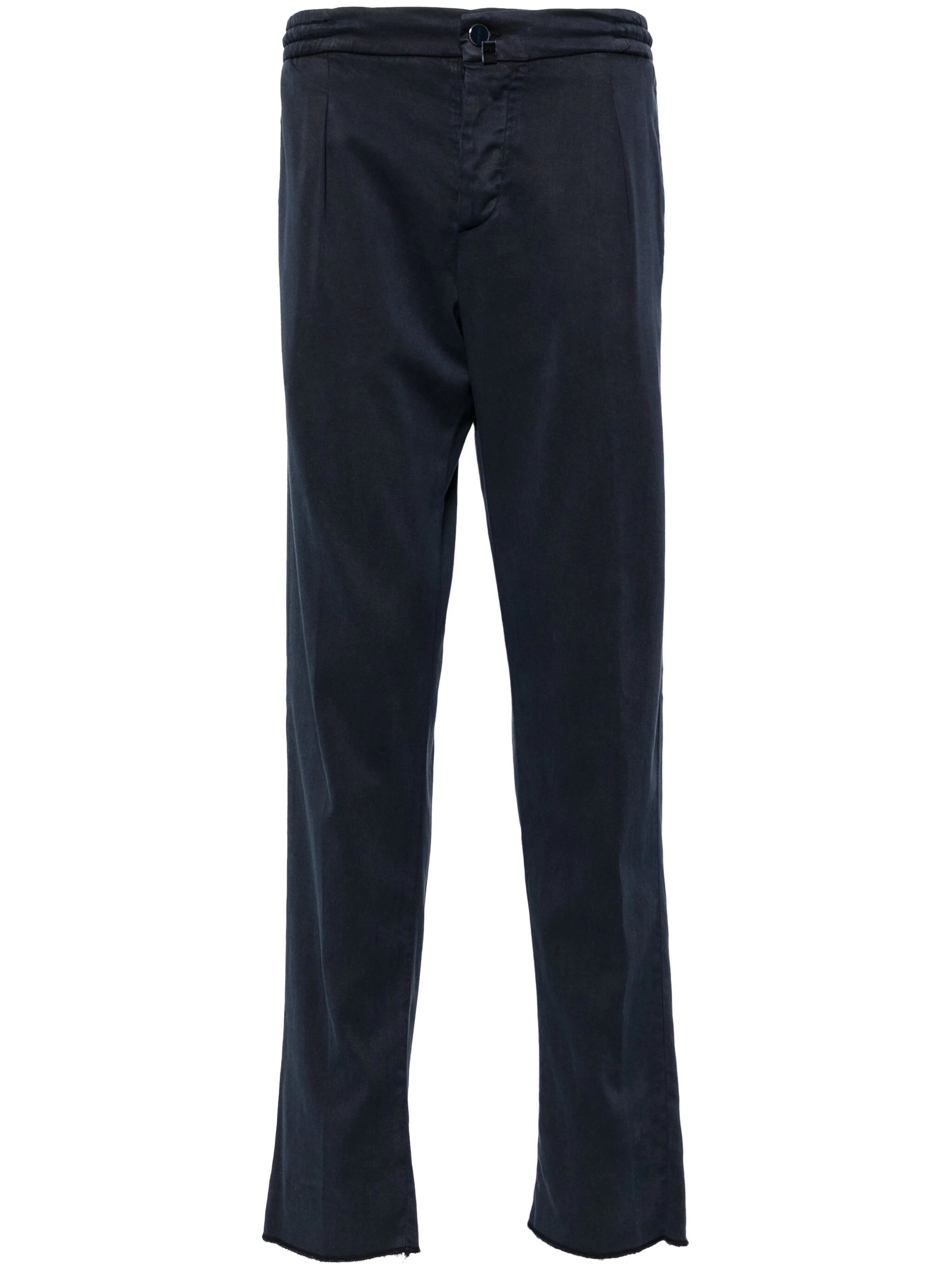 Price Drop Pleated Tapered-Leg Trousers