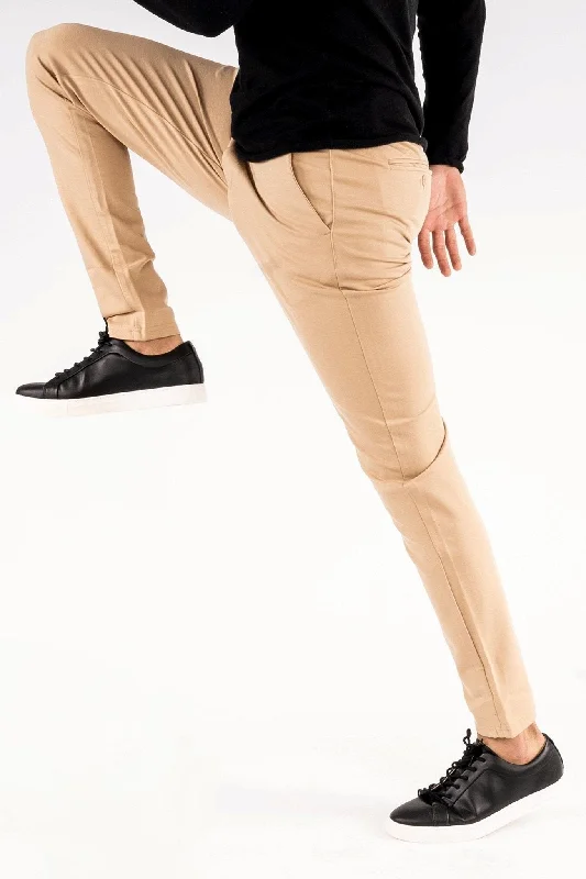 Performance Jog Pants - Sand