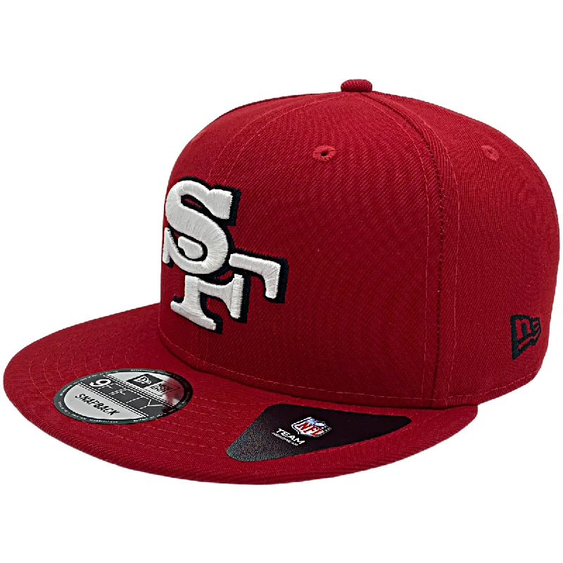 Online Exclusive New Era San Francisco 49ers Logo Elements Collection-RED/WHITE