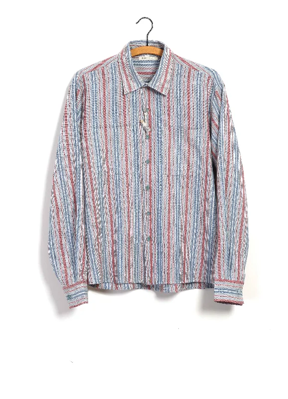 Markdowns BREEZE | Essential Weft Striped Shirt | Multicolour