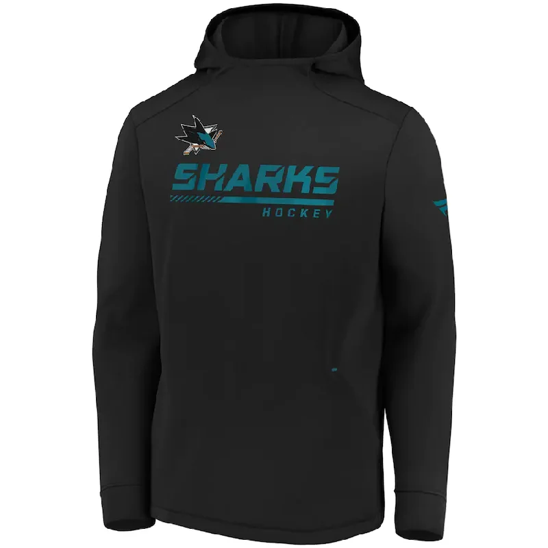 Weekend Offers You Can't Ignore Men's San Jose Sharks Fanatics Branded Black Authentic Pro Locker Room Pullover Hoodie-Black Weekend Offers You Can't Ignore Men's San Jose Sharks Fanatics Branded Black Authentic Pro Locker Room Pullover Hoodie-Black