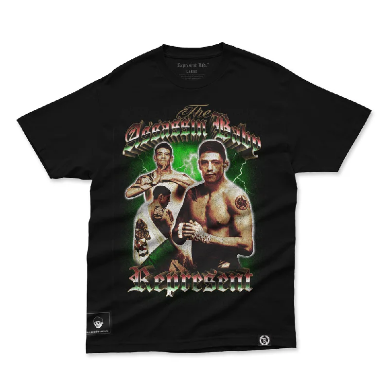 Don't Miss Out Brandon Moreno WORLD TOUR Heavyweight Tee [BLACK] UFC MEXICO CITY