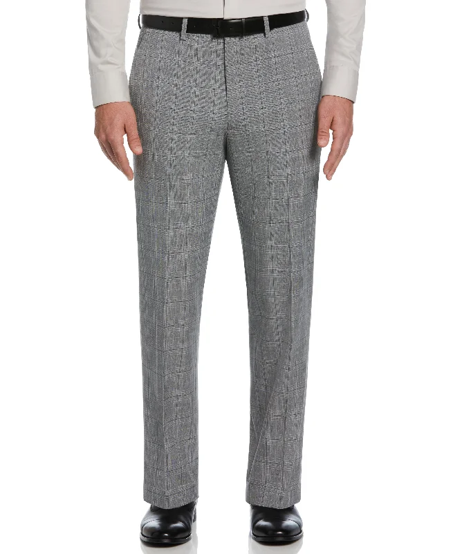 Weekend Deals That Dazzle Classic Fit Stretch Plaid Suit Pant