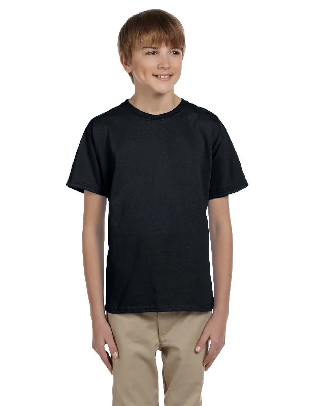 Midnight Sale Fruit of the Loom Youth T-Shirt | Black