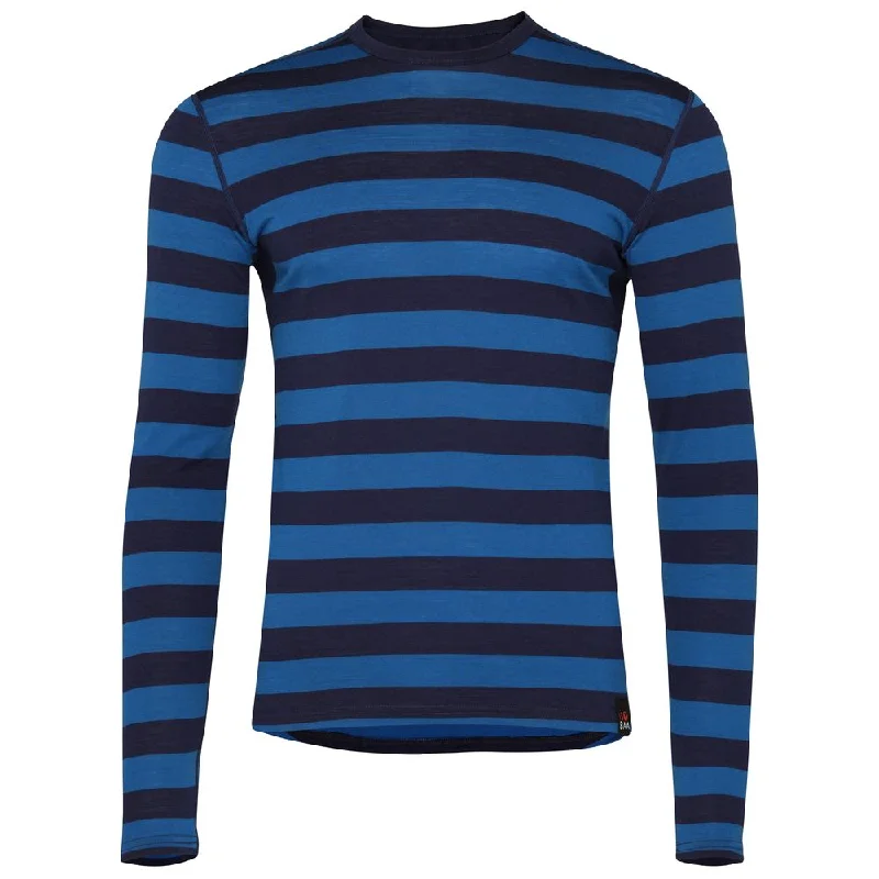 Markdowns Mens Merino 180 Long Sleeve Crew (Navy/Blue)