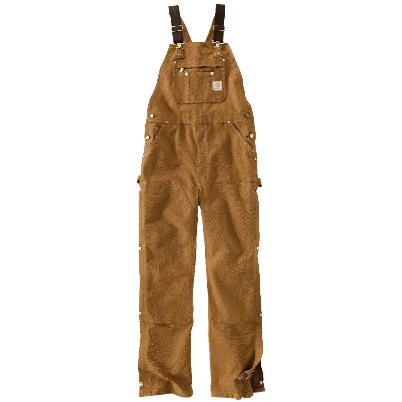 106671 - Carhartt Men's Loose Fit Firm Duck Bib Overall