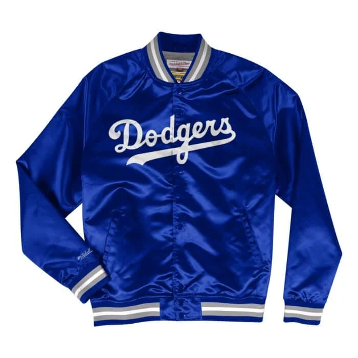 Weekend Savings Bonanza Mitchell & Ness Lightweight Satin Jacket Los Angeles Dodgers Weekend Savings Bonanza Mitchell & Ness Lightweight Satin Jacket Los Angeles Dodgers