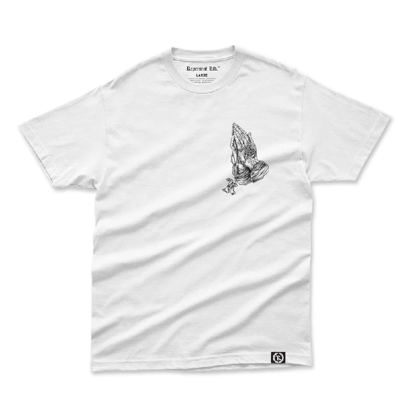 Weekend Shopping Bliss Give Thanks, Blessings Heavyweight Tee [WHITE] LIMITED EDITION