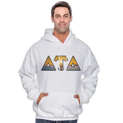 Fraternity Panoramic Printed Hooded Sweatshirt - Gildan 18500 - SUB