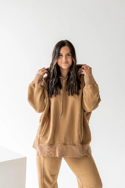 Online Deal Sprint To The Finish Hoodie | Camel