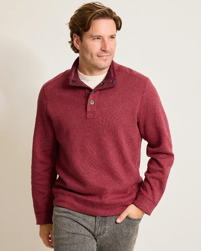 Major Savings Tommy Bahama Flip Coast Reversible Mock Sweatshirt
