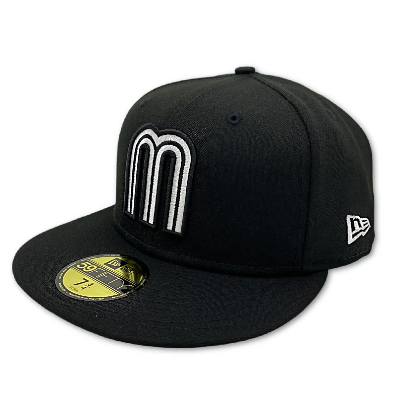 Weekend Shopping Bliss NEW ERA OFFICIAL MEXICO 59FIFTY FITTED HAT-BLACK