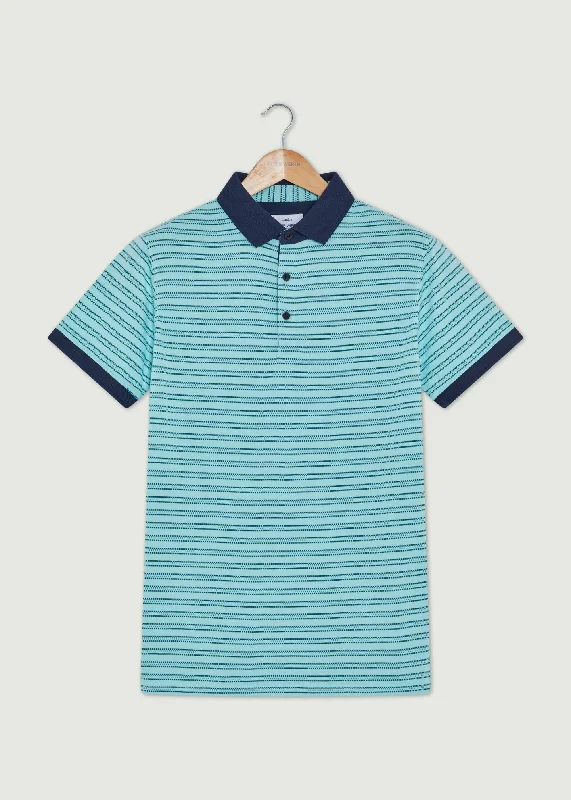 Audley Polo Shirt - Aqua