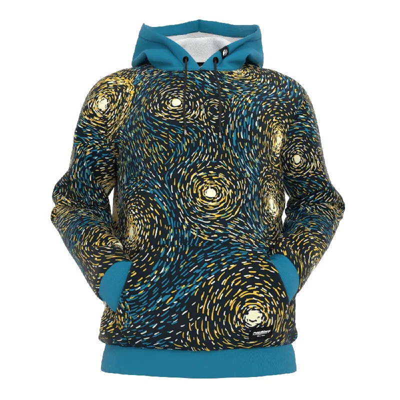 Markdowns Travelin Blue Box Hoodie