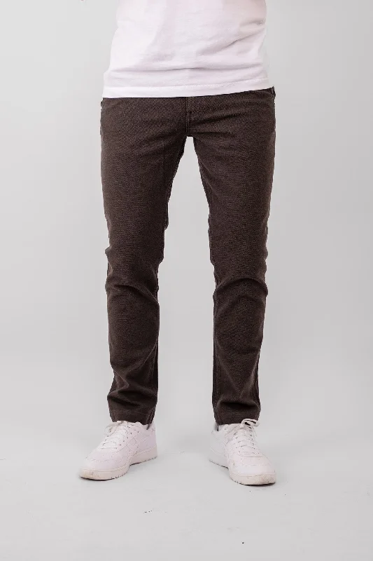 De Originale Performance Structure Pants (Regular) - Mørkebrun