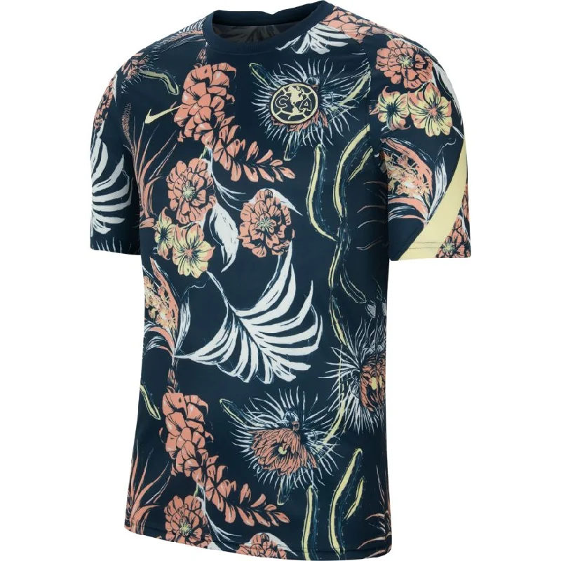 Year-End Clearance Club América Men's Pre-Match Short-Sleeve Soccer Top