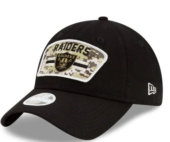 Act Now LAS VEGAS RAIDERS SALUTE TO SERVICE 2021 9TWENTY - BLACK