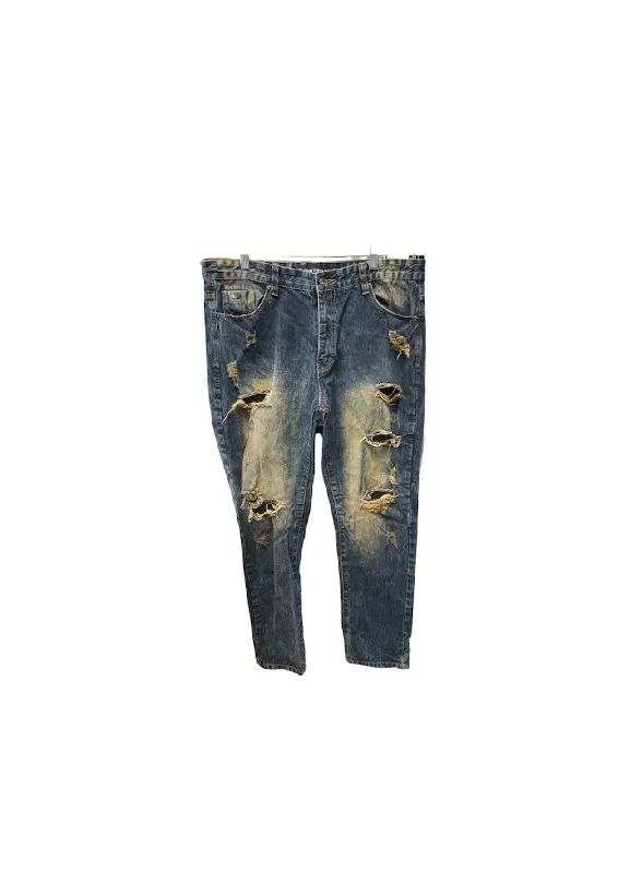 Stock Up and Save South Pole Men's Jean Rip Sand 38x34