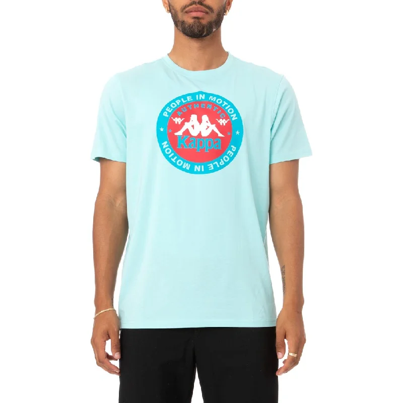 Overstock Sale KAPPA AUTHENTIC FRANEKER T-SHIRT - PEACOCK