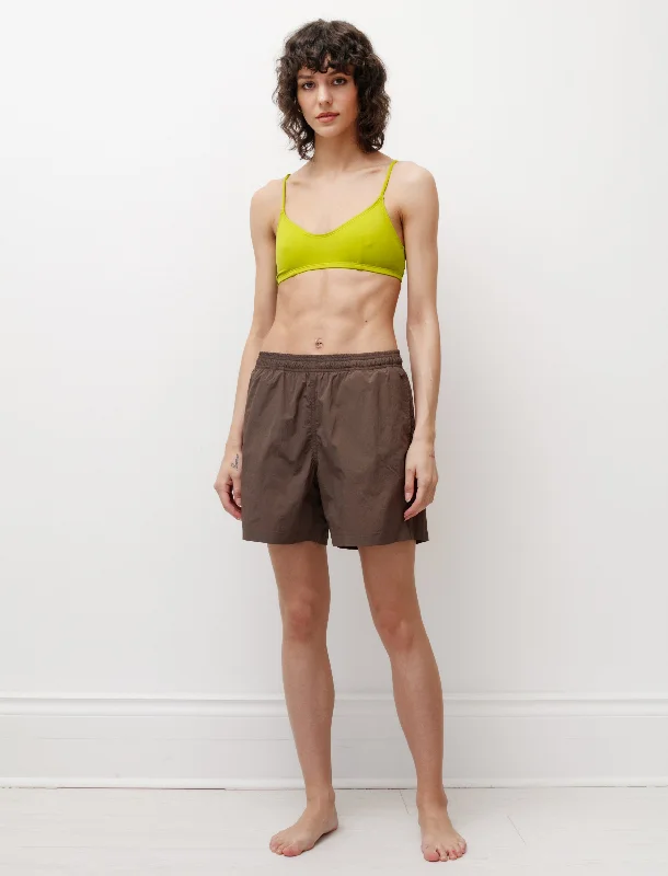 Mid Length Swim Shorts Olive