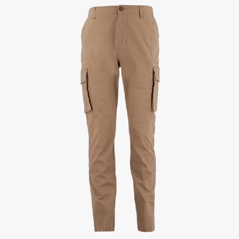 Super Deal Pierre Cardin Mens Cargo Pants Taupe