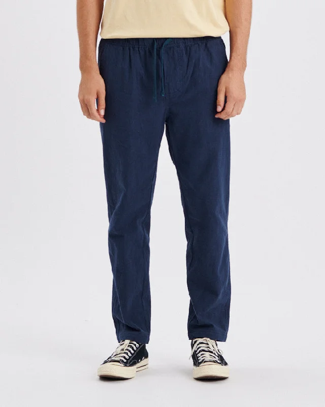 Seasonal Sale Cruiser Linen Pant - Blue