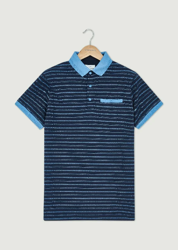 Keppel Polo Shirt - Navy/Blue