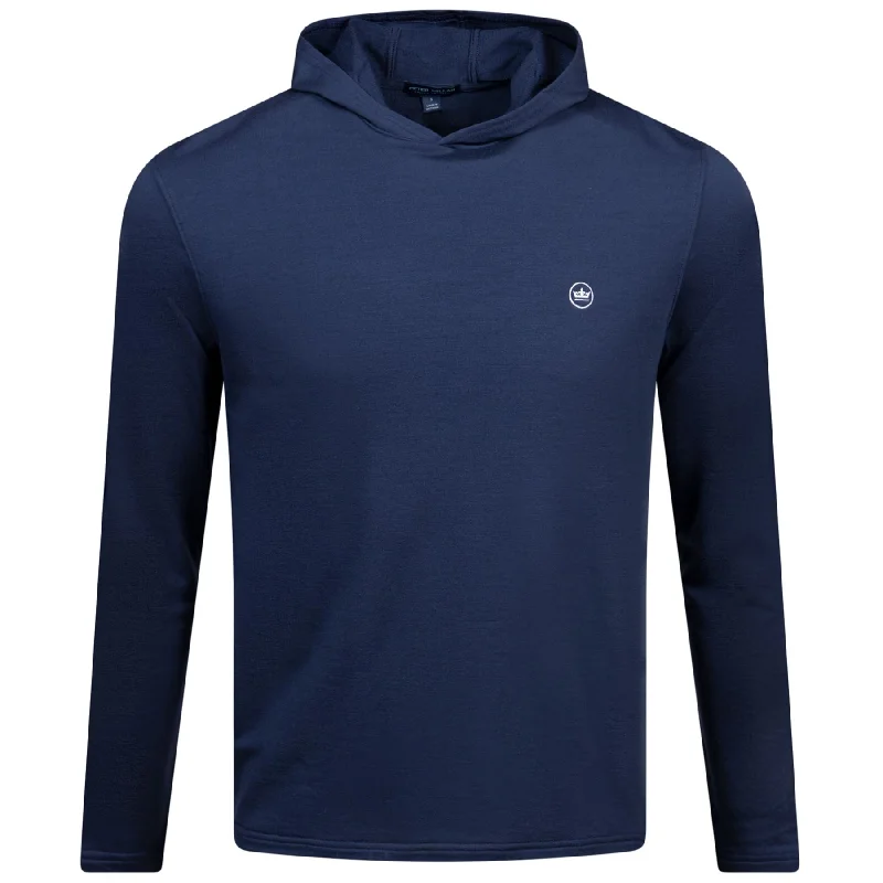 Weekend Deal Excursionist Flex Hoodie Heather Navy - AW24