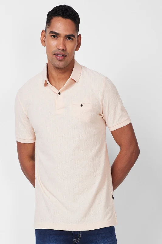 Great Deals JACQUARD TEXTURE POLO