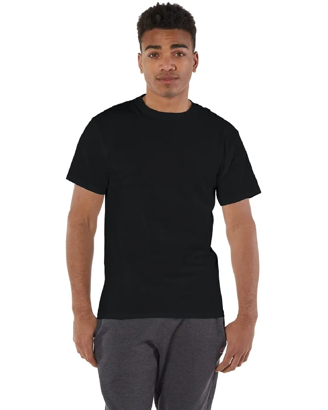 Limited Offer Champion Cotton T-Shirt | Black