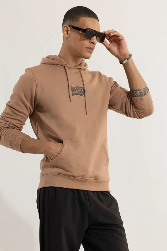 Desert Club Brown Hoodie