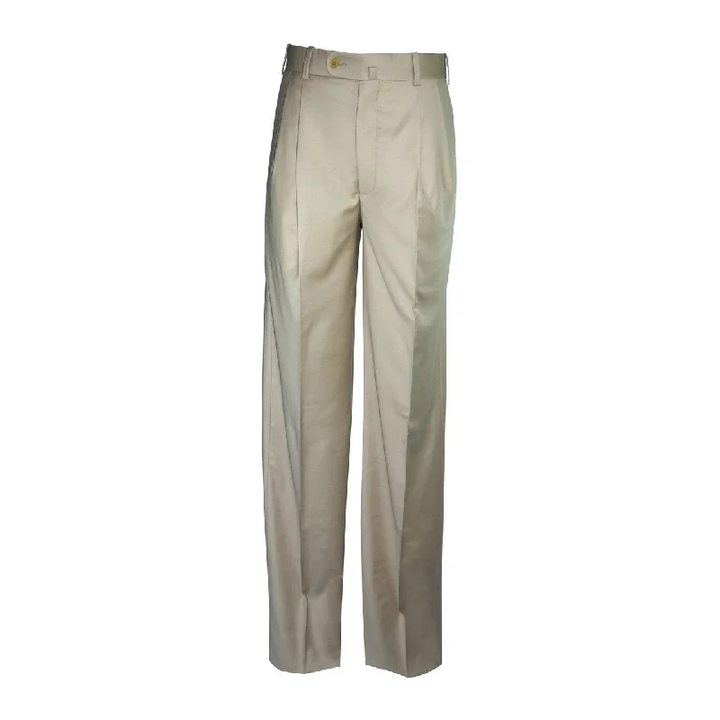 Weekend Bargains to Celebrate Newport Pleated Front Trouser - Stone