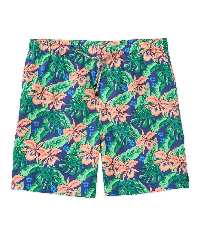 Time-Limited Offer Printed Swim Trunks