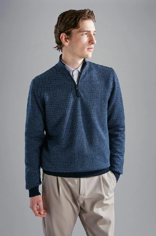 The Best Prices Wool Half Zip Sweater 14311131