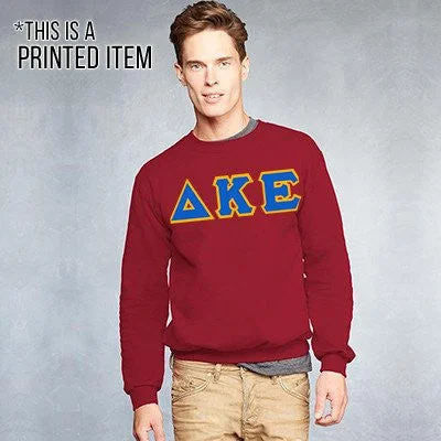 Custom Printed Fraternity Crewneck Sweatshirt - Gildan 18000 - DIG