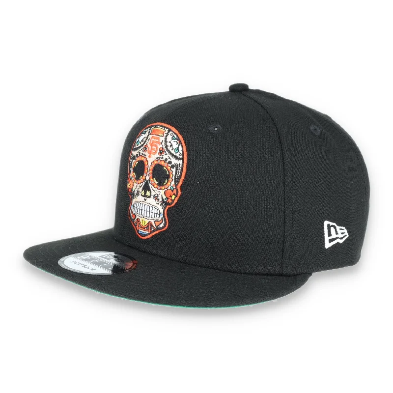 Great Deals San Francisco Giants New Era 9FIFTY Sugar Skull Hat-Black