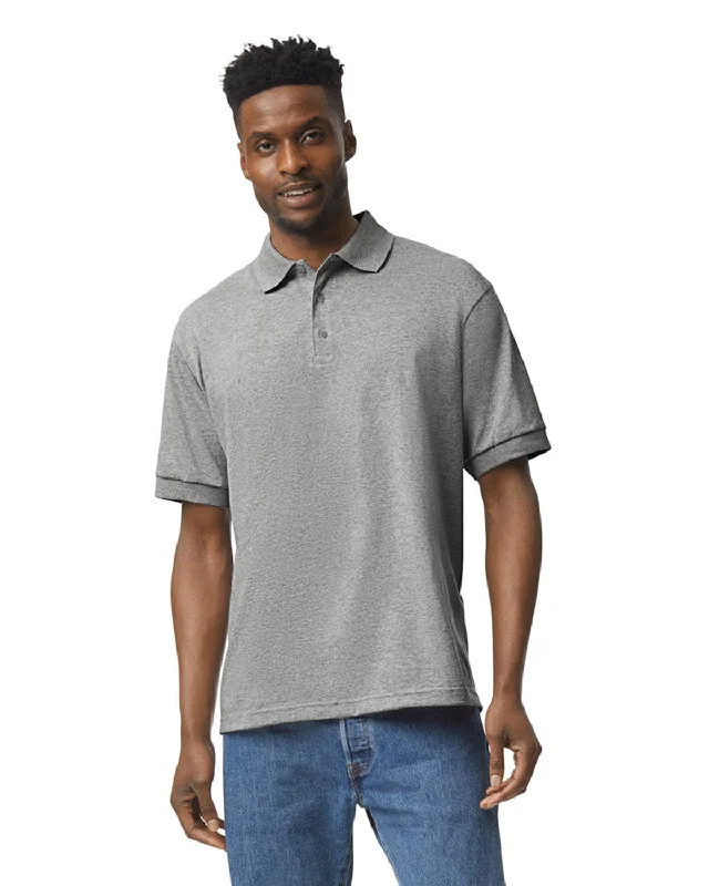 Gildan DryBlend 50/50 Jersey Knit Polo Shirt | Sport Grey