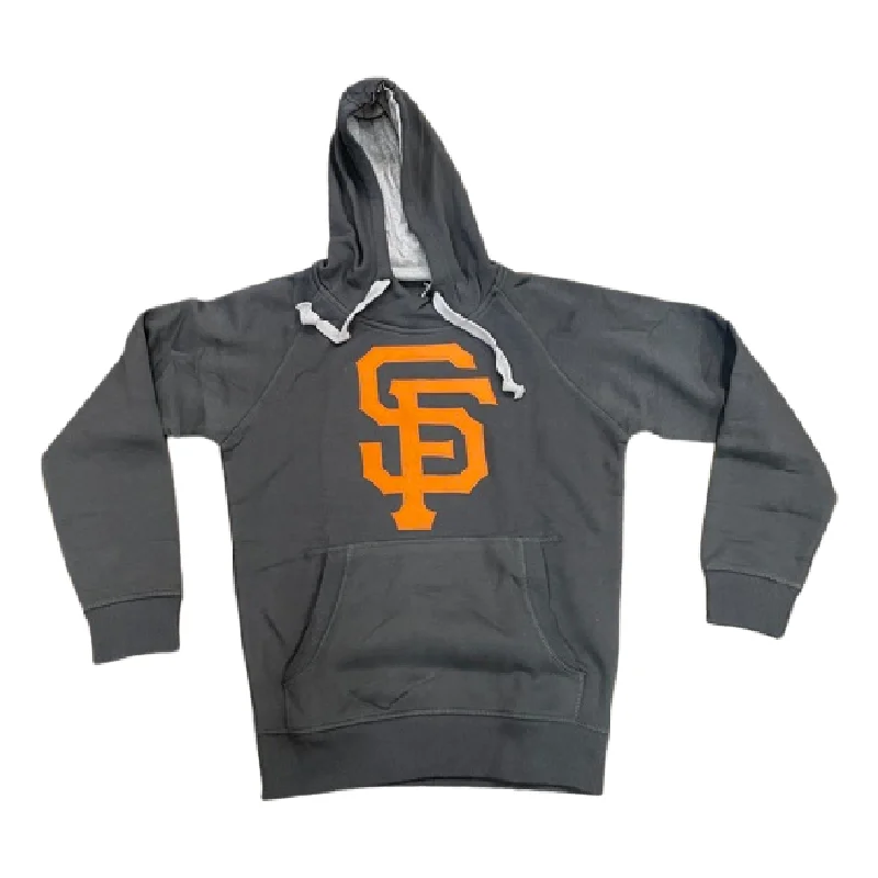 Deal Alert Antigua San Francisco Giants Victory Pullover Hoodie - CHARCOAL