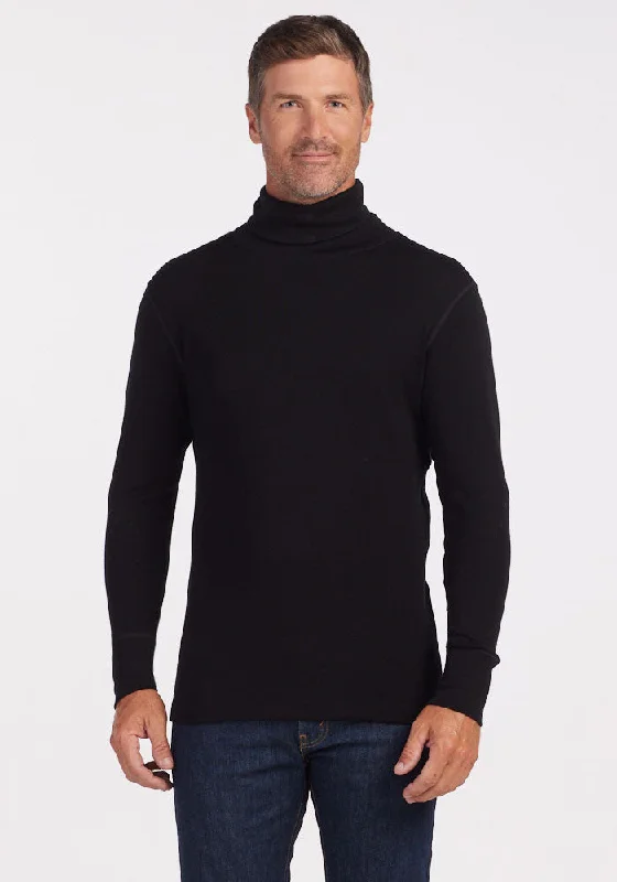 Weekend Specials to Cherish Prescott Turtleneck - Black