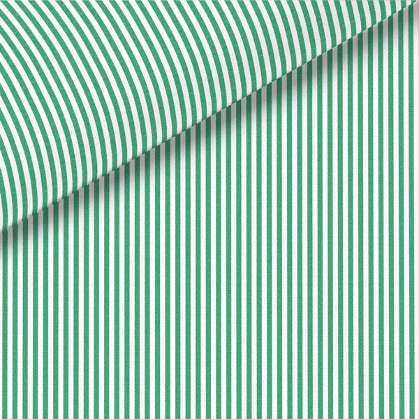 Weekend Offers That Sizzle Green Stripe Broadcloth Dress Shirt