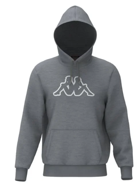 Weekend Extravaganza: Shop Now KAPPA LOGO ZAVROK HOODIE-GREY