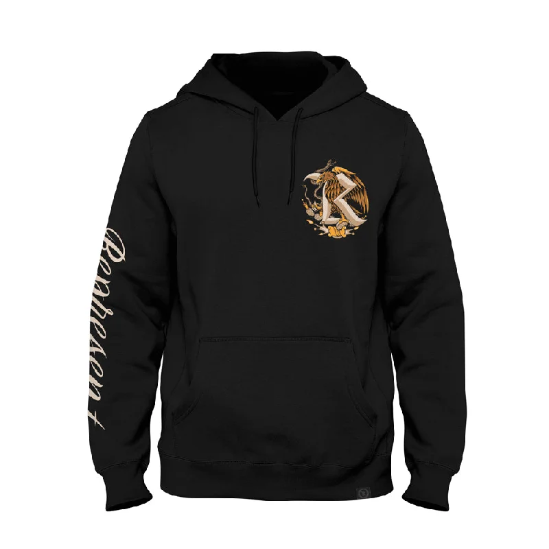 Si Somos Heavy Hoodie [BLACK] SHADES OF BROWN COLLECTION