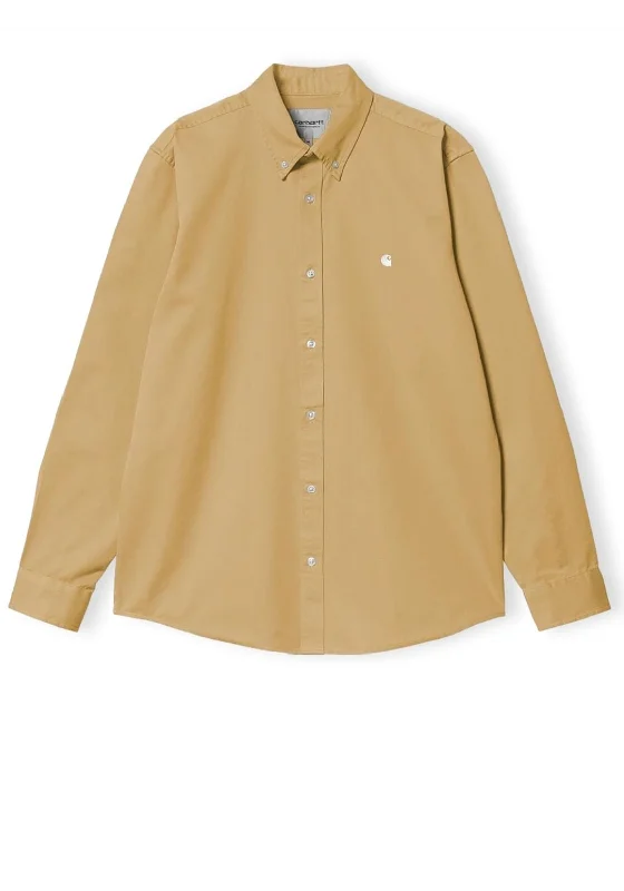 Savings Galore Carhartt WIP Madison Shirt, Bourbon